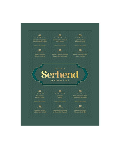 Serhend Dergisi ve Çocuk Eki 2024 - 12 Aylık Seri (Ciltli)