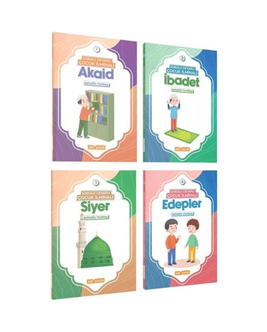 Sorulu Cevaplı Çocuk İlmihali Seti (4 Kitap Takım)