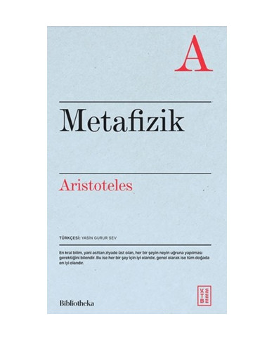 Metafizik
