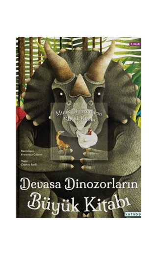 Minik Dinozorların Küçük Kitabı - Devasa Dinozorların Büyük Kitabı (Ciltli)