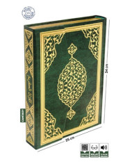 Kur'an-ı Kerim Bilgisayar Hatlı Camii Kebir Boy - Bordo Renk (Ciltli)