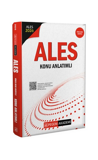 Pegem 2026 ALES Konu Anlatımlı