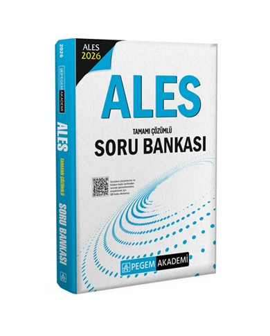 Pegem 2026 ALES Tamamı Çözümlü Soru Bankası