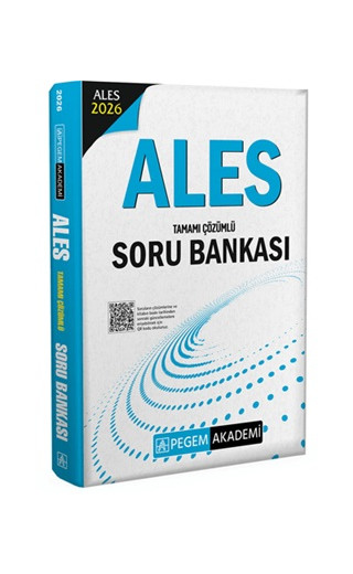 Pegem 2026 ALES Tamamı Çözümlü Soru Bankası