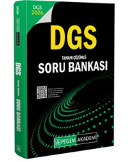 Pegem 2026 DGS Tamamı Çözümlü Soru Bankası